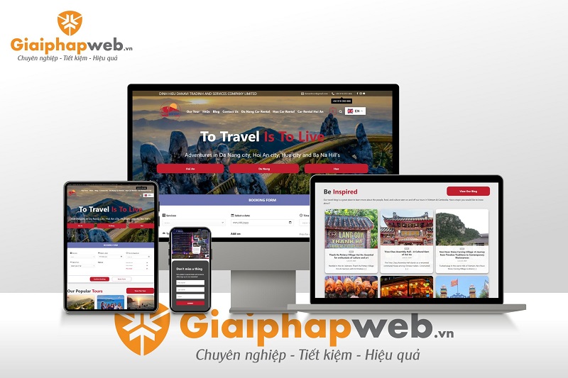 Thiết kế website tại Hội An