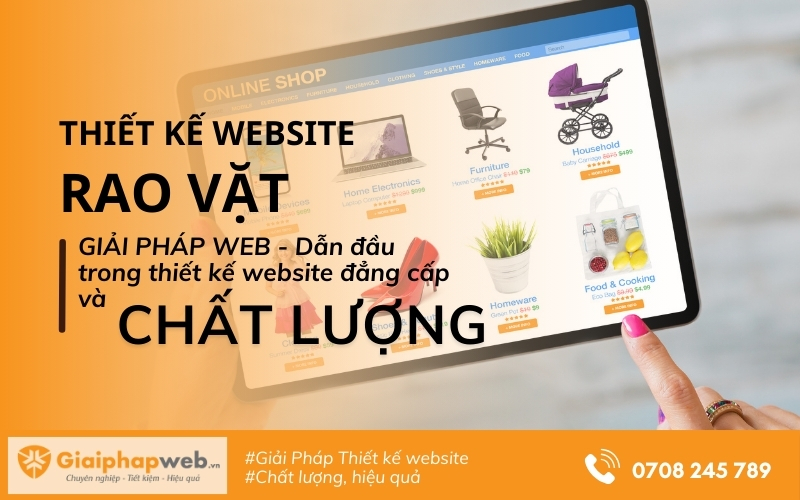 Thiết kế website rao vặt