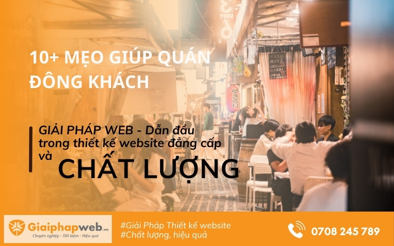 mẹo giúp quán đông khách