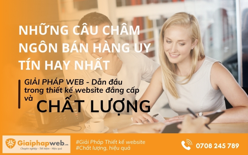 châm ngôn bán hàng uy tín