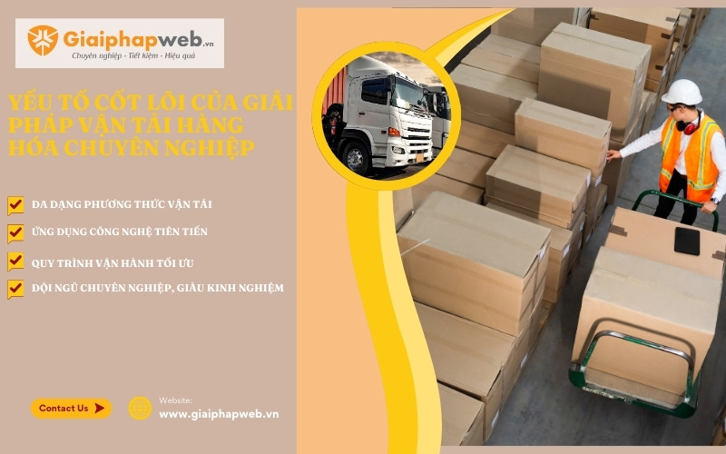 giải pháp vận tải hàng hóa chuyên nghiệp