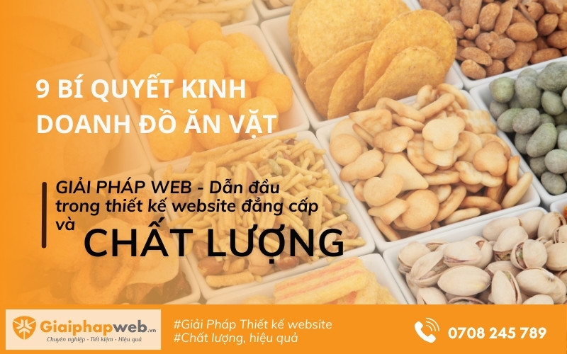 kinh doanh đồ ăn vặt