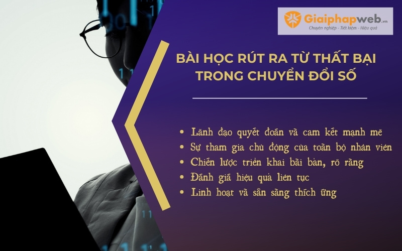 lý do chuyển đổi số thường thất bại
