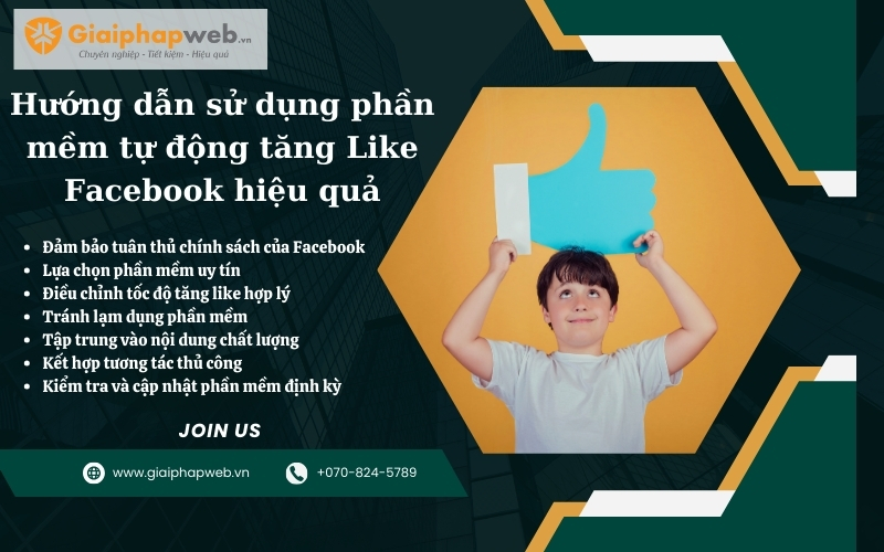 phần mềm tự động tăng Like