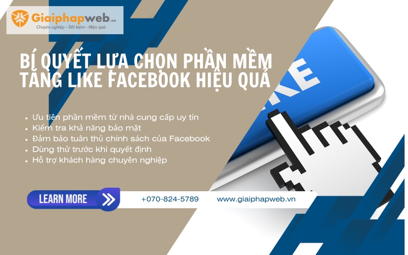 phần mềm tự động tăng Like