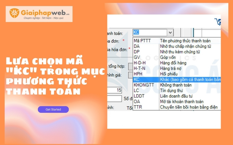 phương thức thanh toán kc là gì