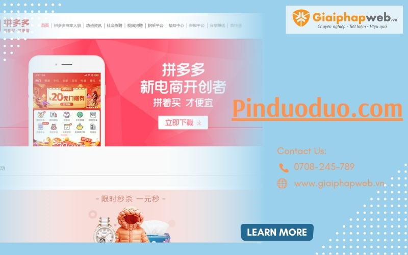 sàn thương mại điện tử trung quốc