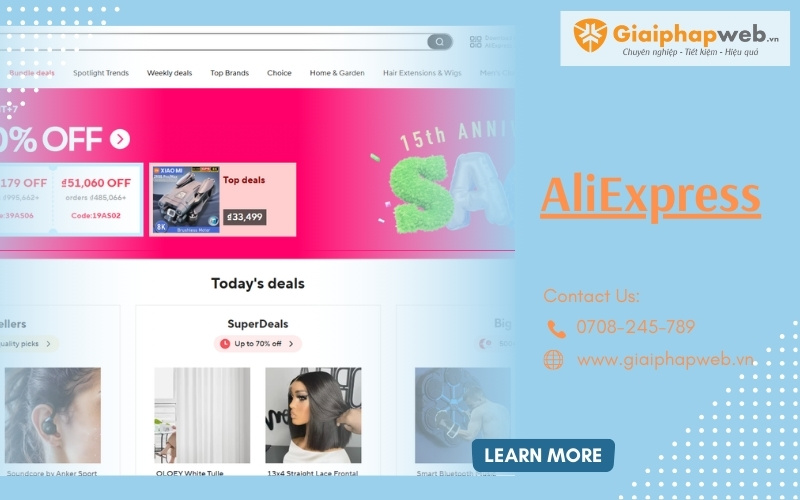 sàn thương mại điện tử trung quốc