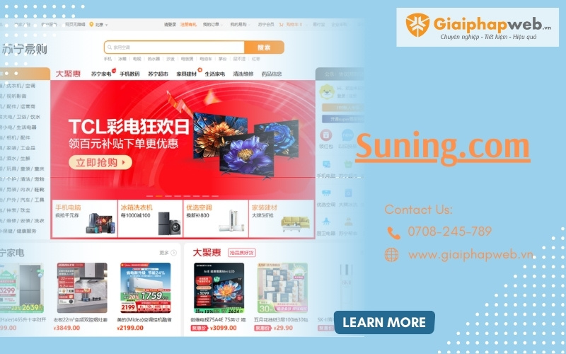 sàn thương mại điện tử trung quốc