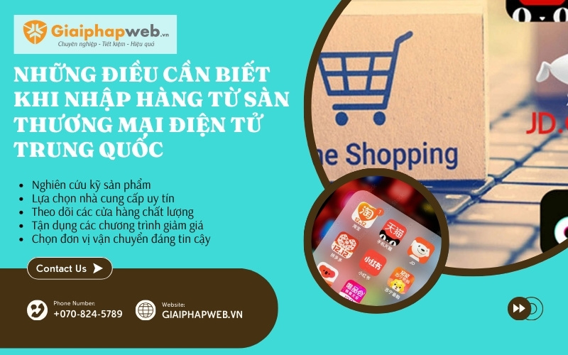 sàn thương mại điện tử trung quốc