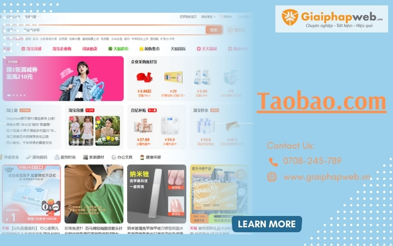 sàn thương mại điện tử trung quốc