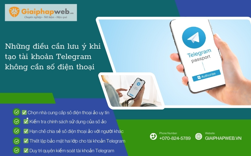 tạo tài khoản Telegram không cần số điện thoại