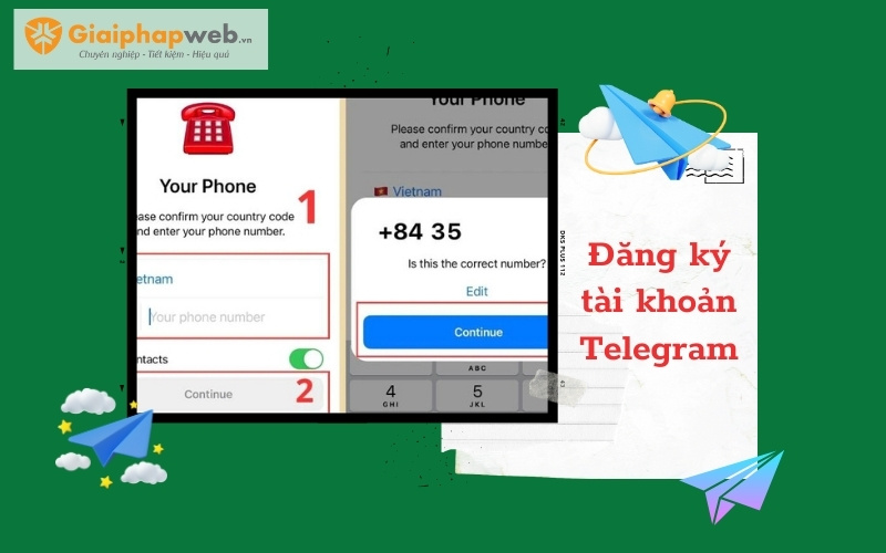 tạo tài khoản Telegram không cần số điện thoại