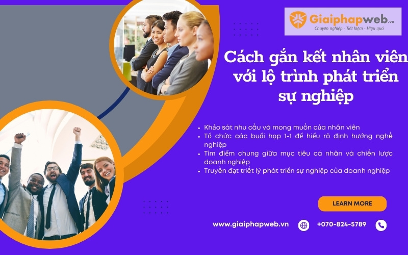 xây dựng lộ trình thăng tiến cho nhân viên