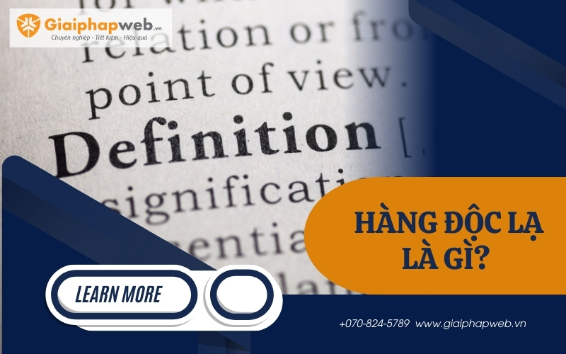 kinh doanh mặt hàng độc