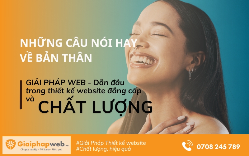 Những câu nói hay về bản thân