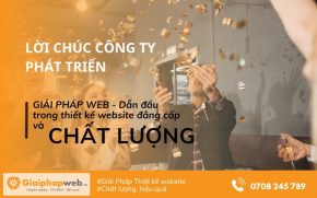 lời chúc công ty phát triển