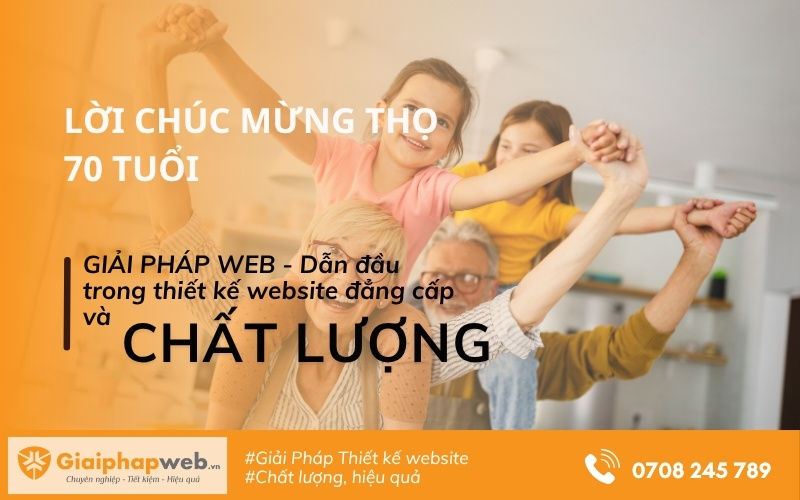 lời chúc mừng thọ 70 tuổi