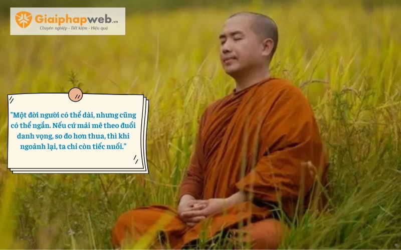 Những câu nói hay của thầy Minh Niệm Những câu nói hay của thầy Minh Niệm