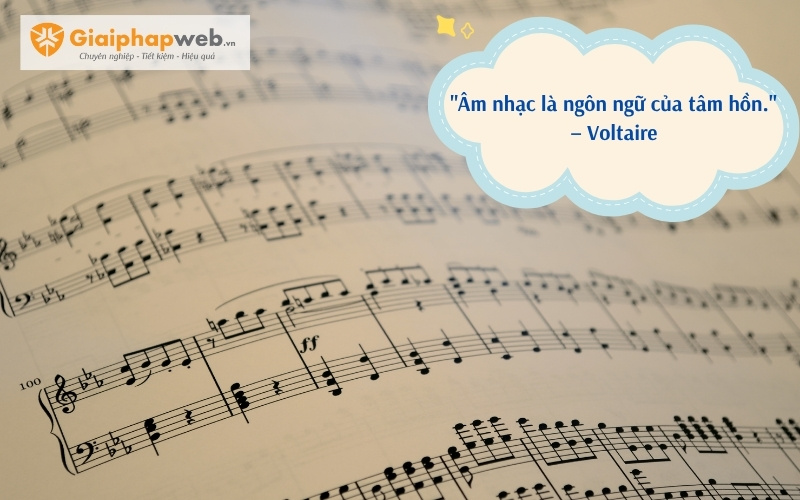 những câu nói hay về âm nhạc