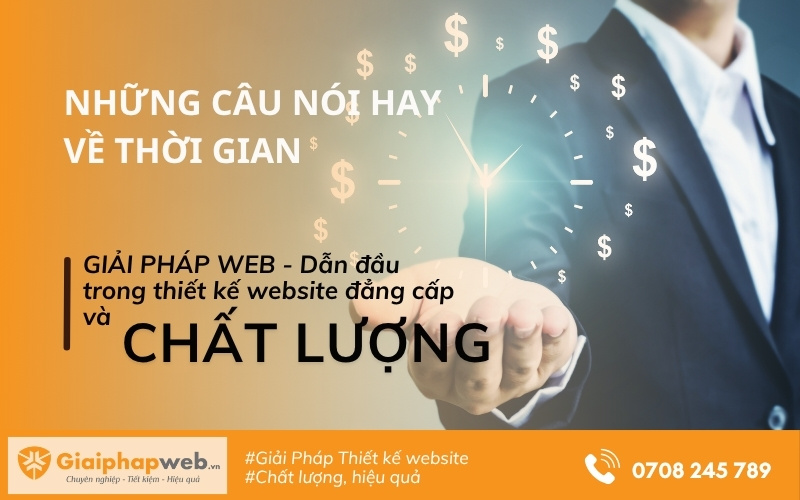 những câu nói hay về thời gian