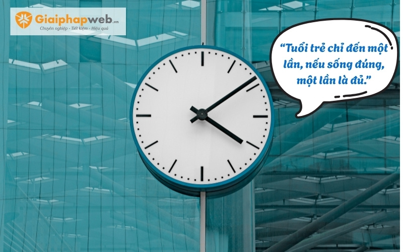 những câu nói hay về thời gian