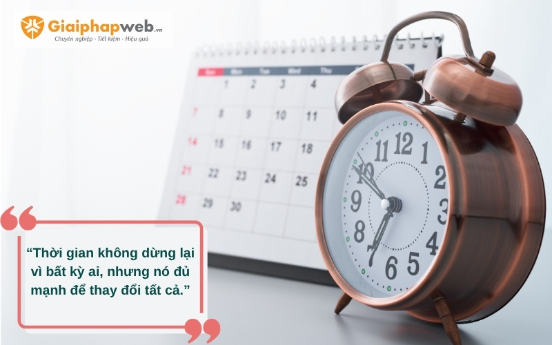 những câu nói hay về thời gian