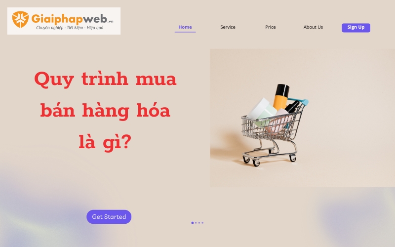 quy trình mua hàng