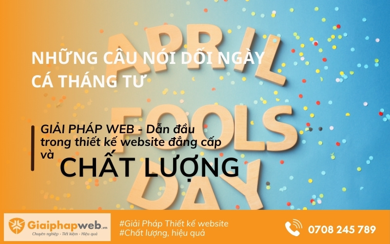 những câu nói dối ngày Cá tháng Tư