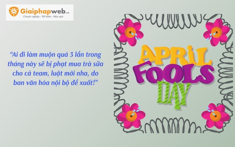 những câu nói dối ngày Cá tháng Tư