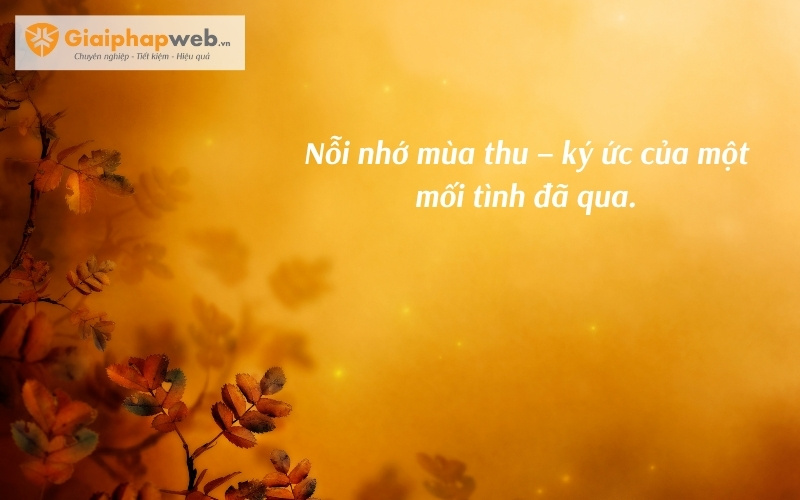 những câu nói hay về mùa thu