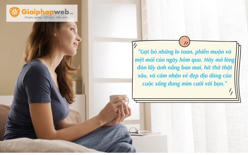 những câu nói tạo năng lượng ngày mới