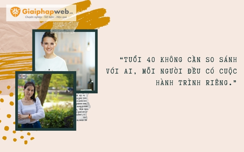 những câu nói hay về phụ nữ tuổi 40
