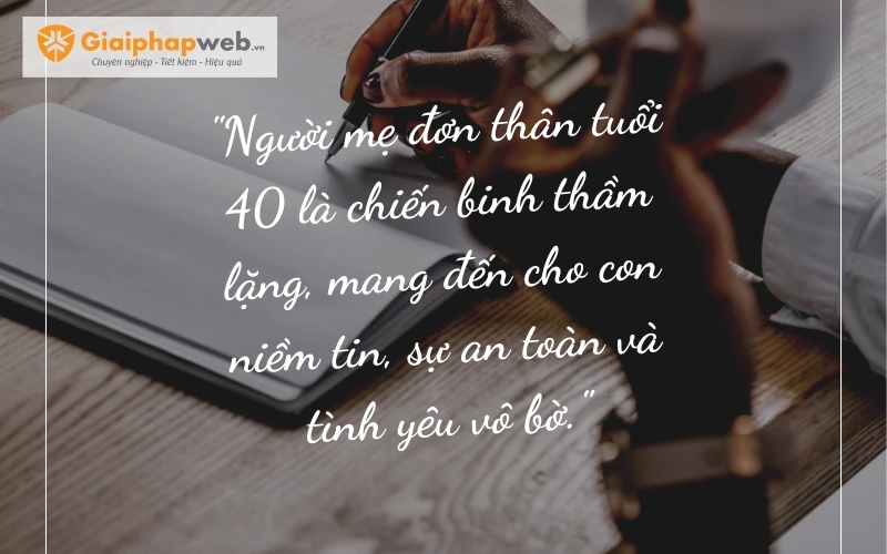 những câu nói hay về phụ nữ tuổi 40