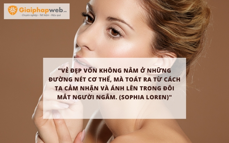 những câu nói hay về sắc đẹp