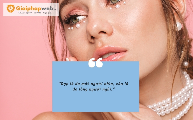 những câu nói hay về sắc đẹp