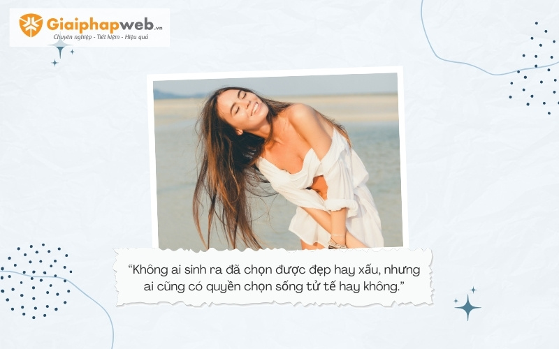 những câu nói hay về sắc đẹp