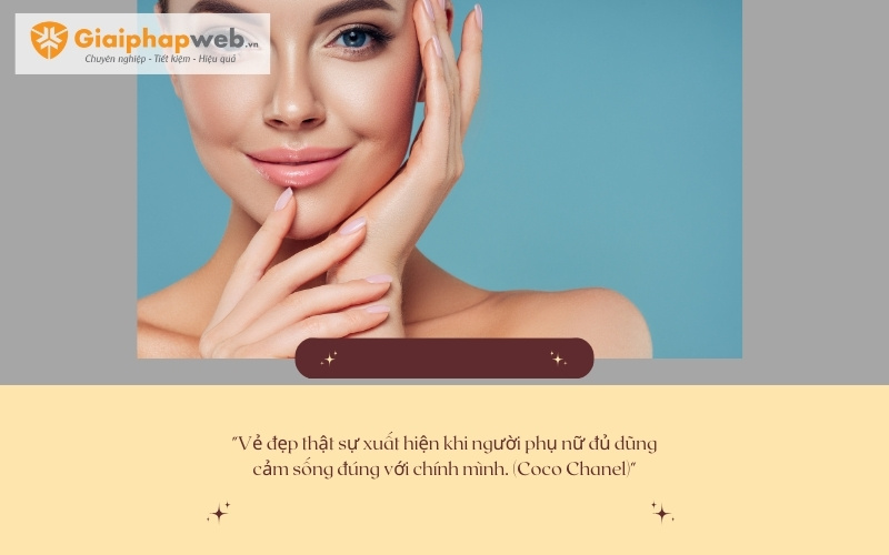 những câu nói hay về sắc đẹp