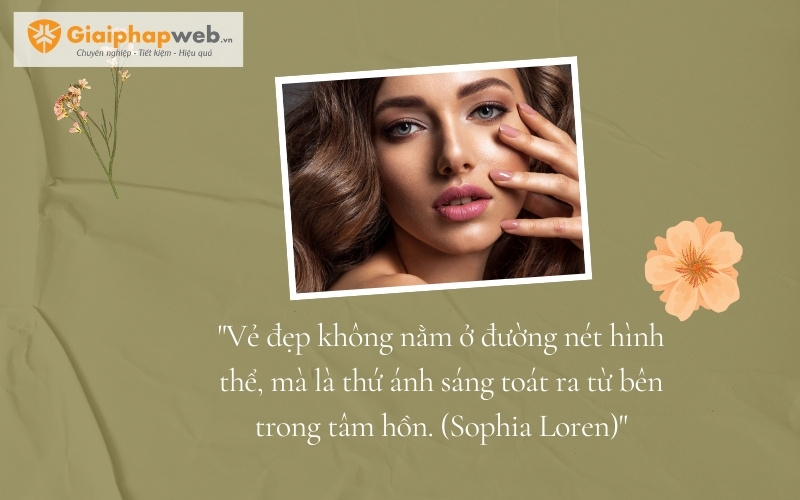những câu nói hay về sắc đẹp