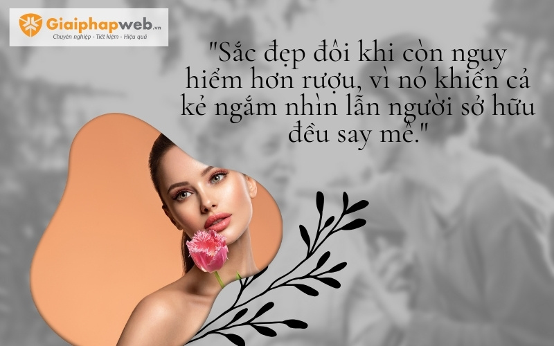 những câu nói hay về sắc đẹp