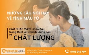 những câu nói hay về tình mẫu tử
