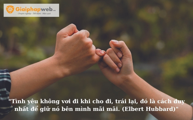 Những câu nói về tình yêu thương trong cuộc sống