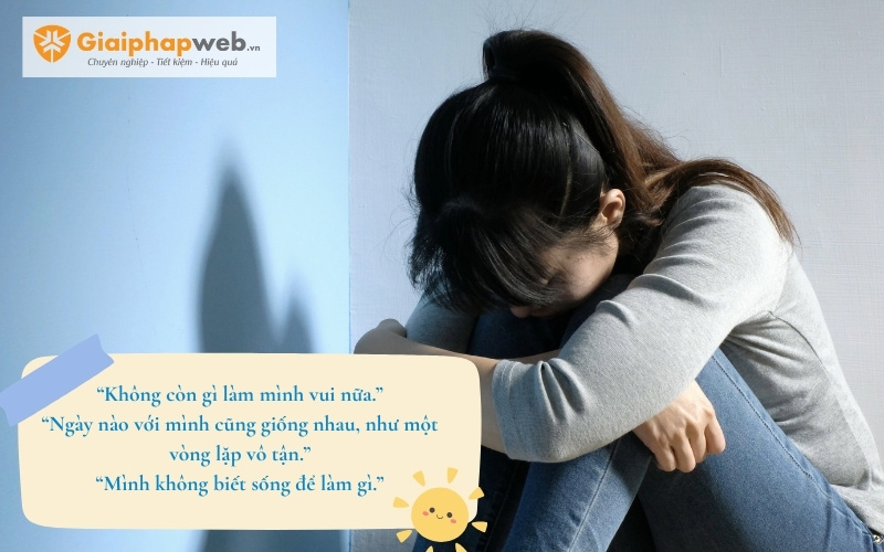 những câu nói của người trầm cảm