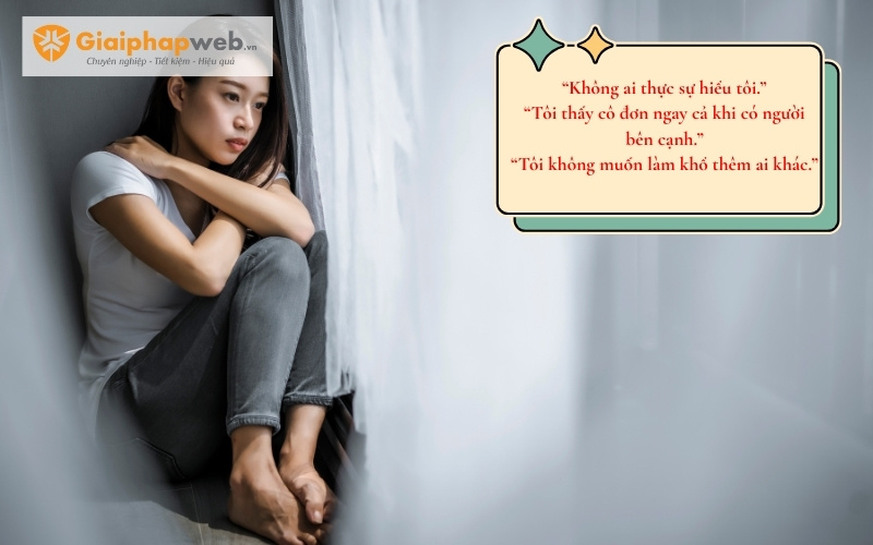 những câu nói của người trầm cảm