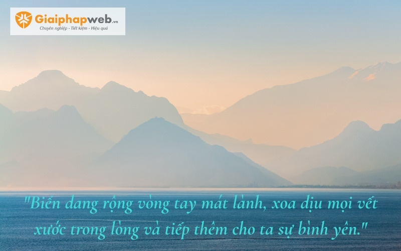những câu nói hay về biển