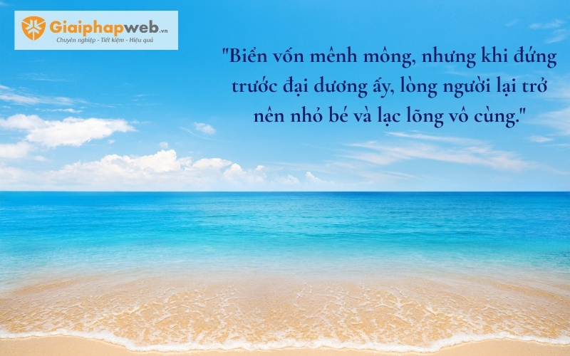 những câu nói hay về biển