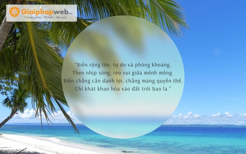 những câu nói hay về biển