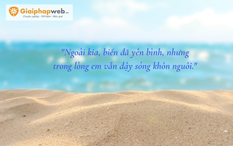 những câu nói hay về biển