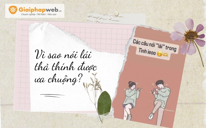 những câu nói lái thả thính những câu nói lái thả thính