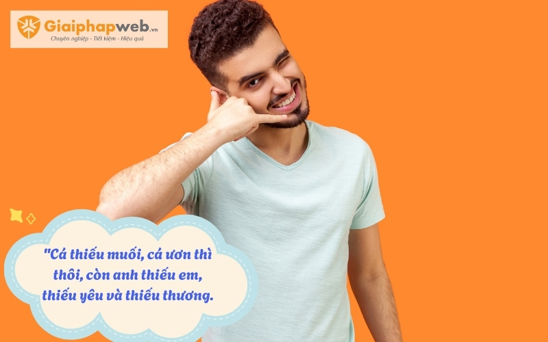 những câu nói lái thả thính